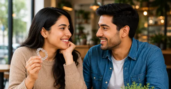 Kiss with Invisalign